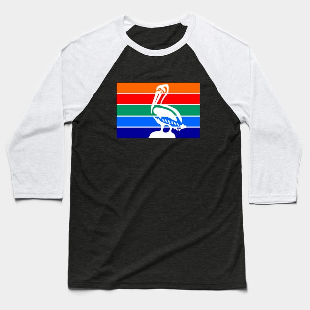 Flag of Saint Petersburg, Florida Baseball T-Shirt by brigadeiro